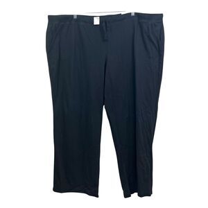 Avenue Womens Yoga Pants Stretch Activewear Pockets Pull On Plus Size 30/32*